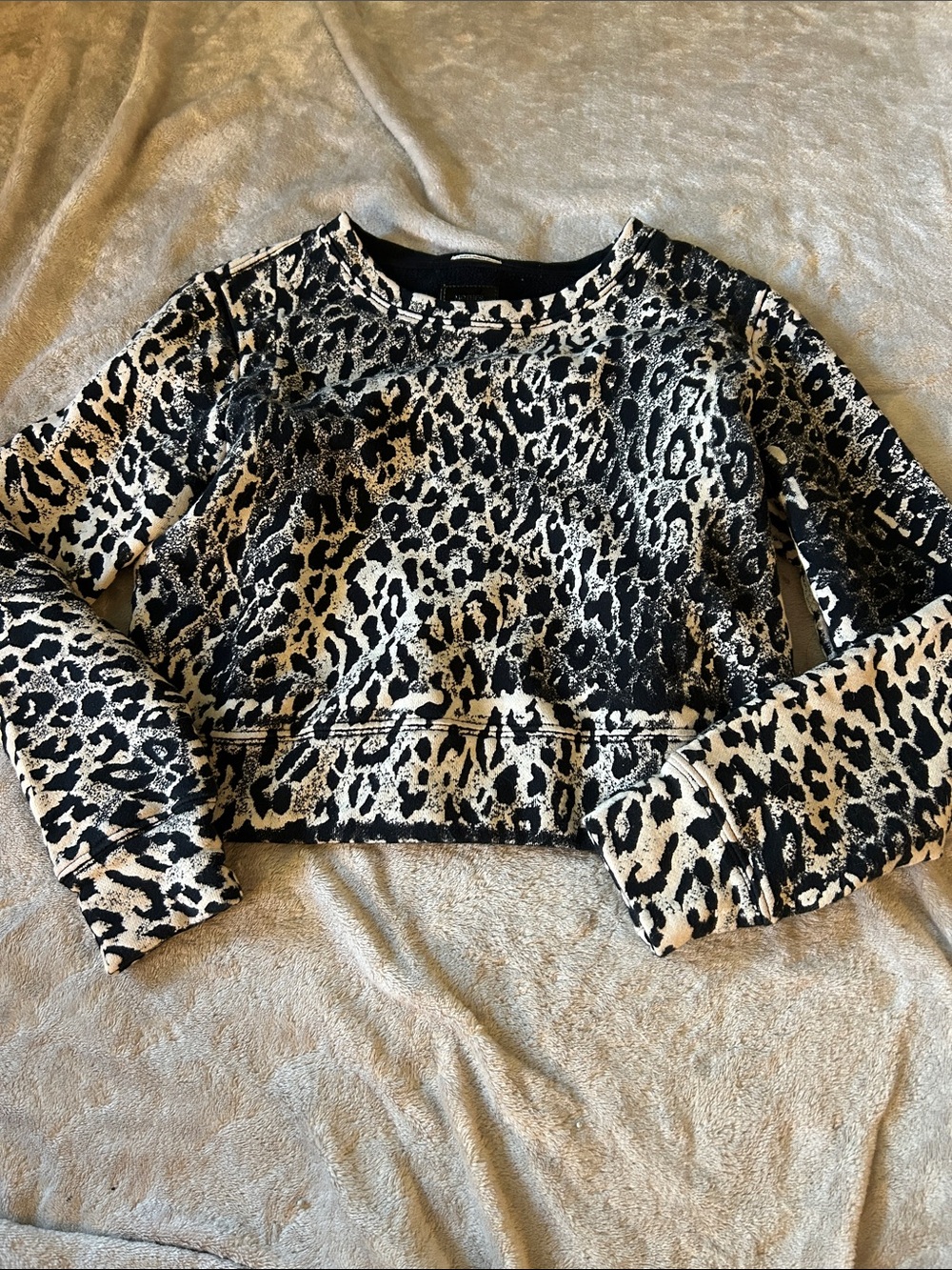 Mother jeans matchbox sweatshirt - kiss me you animal